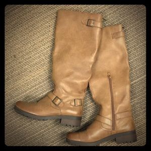 Worn once brown Merona boots